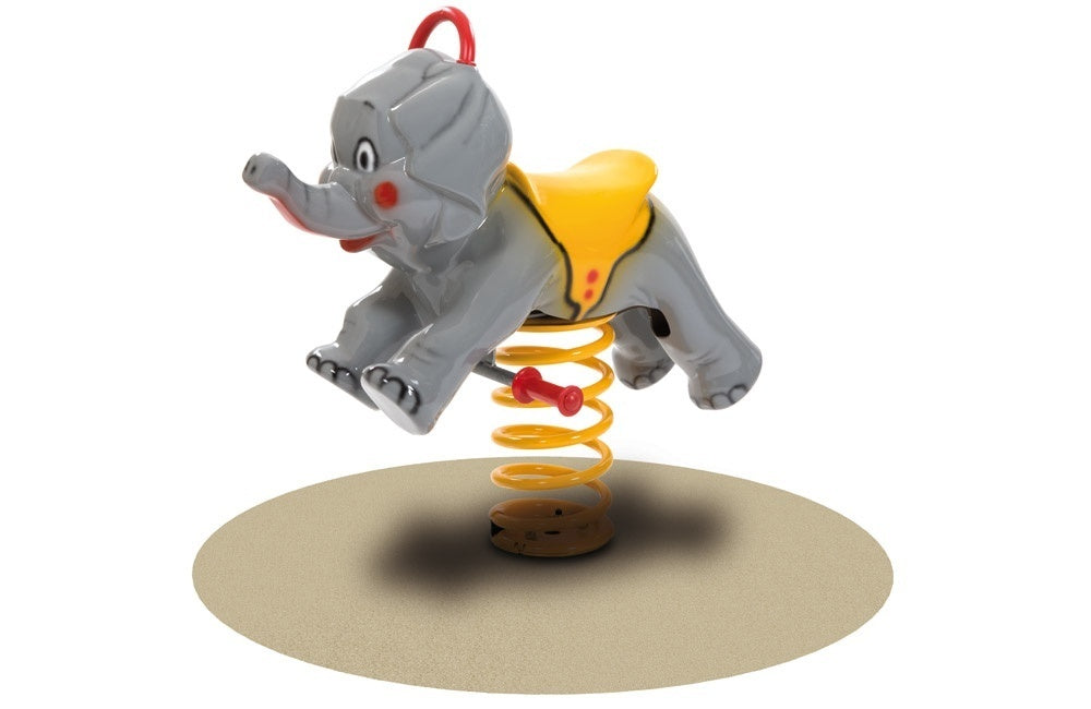 Gioco a Molla/Springer ELEFANTE VTR 281 in Vetroresina - GIOCHIPARK cod. 281 A/B