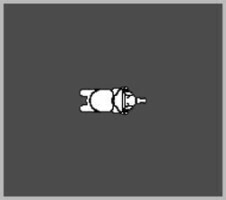 Gioco a Molla/Springer ELEFANTE VTR 281 in Vetroresina - GIOCHIPARK cod. 281 A/B