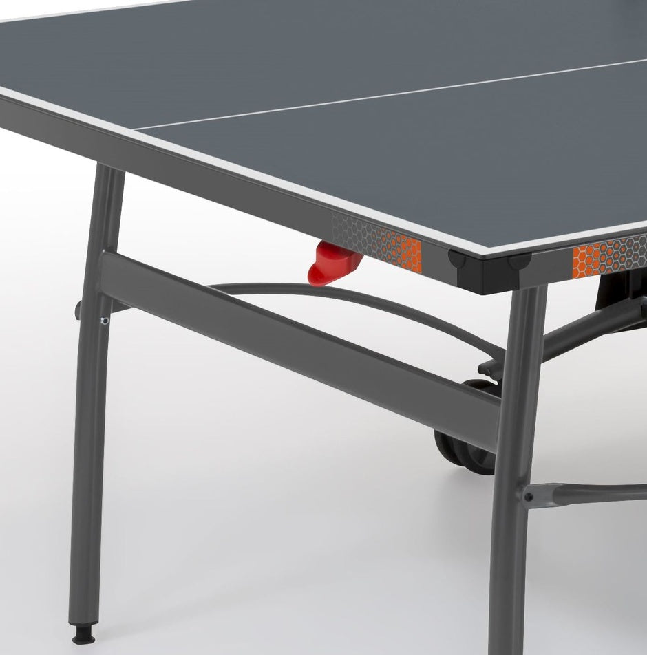 Tavolo Ping Pong Performance Outdoor Grigio cod.C-380E Garlando con 4 Racchette e 18 Palline In Omaggio