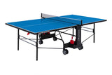 Tavolo Ping Pong Master Outdoor Blu COD.C-373E Garlando con 4 Racchette Thunder e 18 Palline In Omaggio