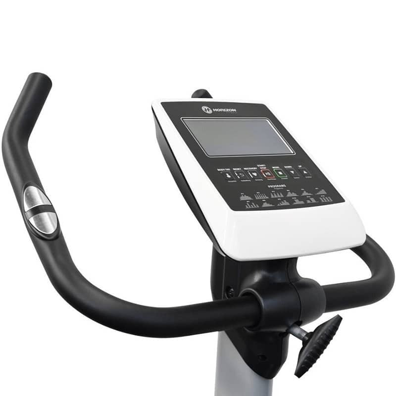 Promo Paros Pro Cyclette Bici da Camera Horizon Fitness Gym Bike Volano 7 Kg - Peso Max Utente 136 Kg
