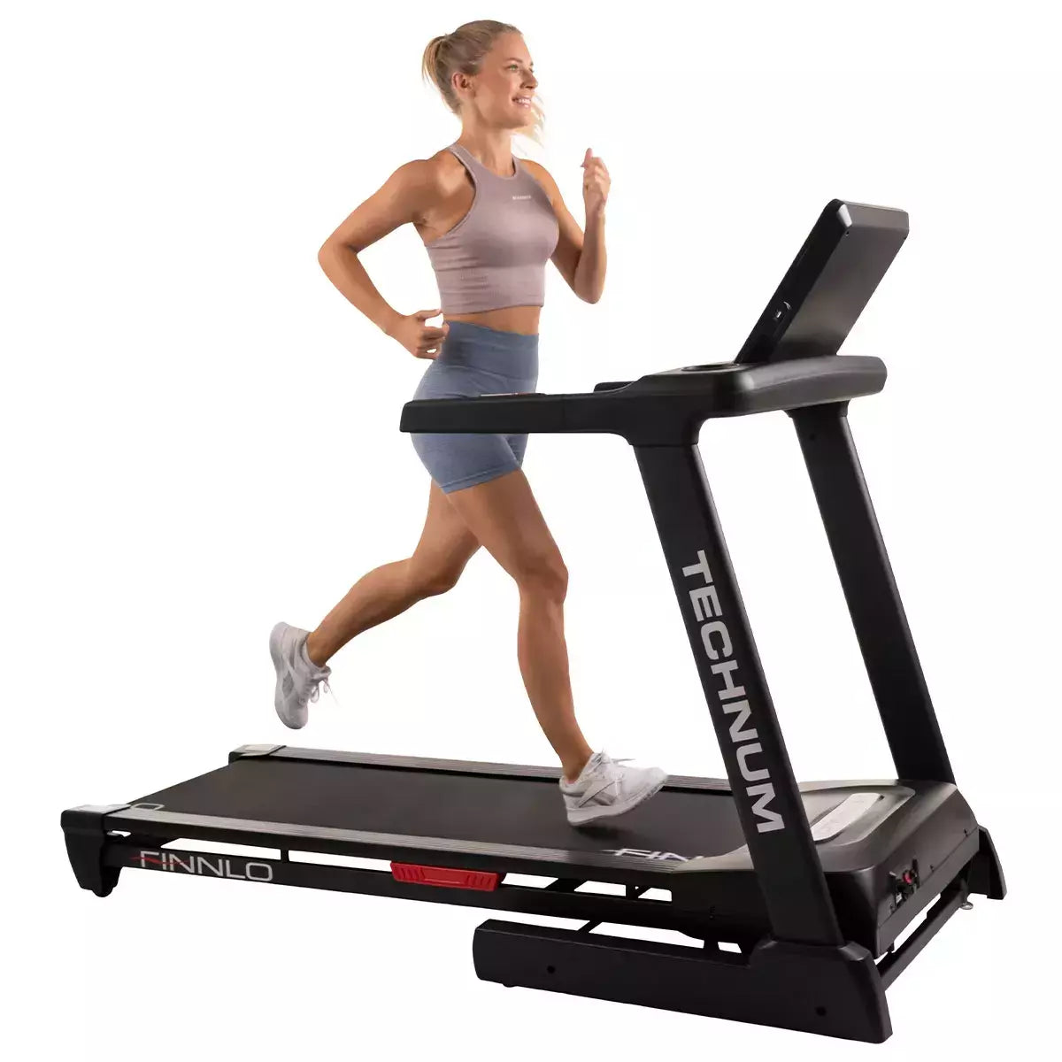 Tapis Roulant Technum V Tecno 5.0 Treadmill Linea FINNLO by Hammer Velocità di allenamento fino a 20 km/h Utente 150 Kg. Piano Corsa 150 x 51 cm Inclinazione Elettrica cod. 3501 Tappeto Elettrico Palestra Richiudibile Salvaspazio