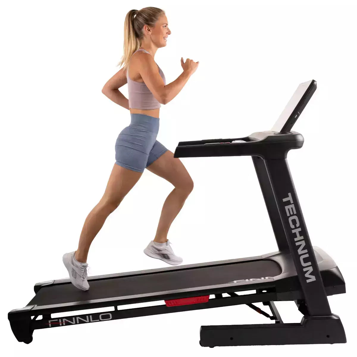 Tapis Roulant Technum V Tecno 5.0 Treadmill Linea FINNLO by Hammer Velocità di allenamento fino a 20 km/h Utente 150 Kg. Piano Corsa 150 x 51 cm Inclinazione Elettrica cod. 3501 Tappeto Elettrico Palestra Richiudibile Salvaspazio