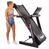 Tapis Roulant Technum V Tecno 5.0 Treadmill Linea FINNLO by Hammer Velocità di allenamento fino a 20 km/h Utente 150 Kg. Piano Corsa 150 x 51 cm Inclinazione Elettrica cod. 3501 Tappeto Elettrico Palestra Richiudibile Salvaspazio