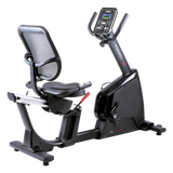 Brx r300 Ergo cyclette orizzontale elettromagnetica Ergometro con ricevitore wireless - iConsole+App compatibile Zwift - volano 16 kg - peso max utente 150 kg Toorx