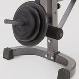 Panca Porta-Bilanciere WBX-90 Richiudibile con Leg Extension e Arm Curl Linea Toorx