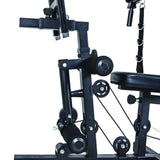 Stazione Multifunzione MSX-50 Pacco Pesi 70 kg e Pressa Gambe Regolabile Linea Toorx