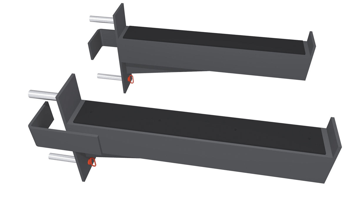 Coppia Fermi di Sicurezza Bilanciere per WLX-2800 cod.ag75-fs Linea Toorx Professional
