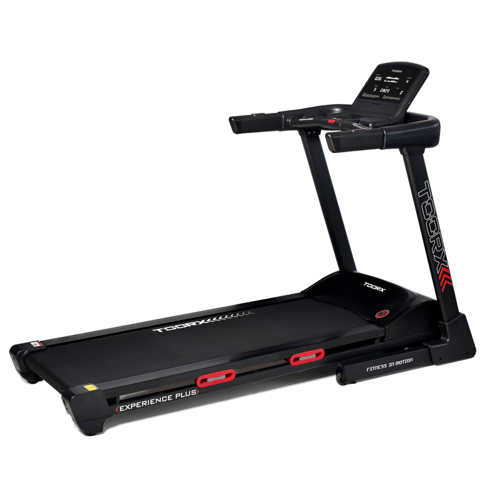 Tapis Roulant Toorx Experience Plus Hrc App Ready 3.0 Fascia Cardio Inclusa Toorx - Peso Max Utente 130 Kg - Velocità 22 Km/h - Piano Corsa 150 X 51 Cm Compatibile Con. Zwift-kinomap E Iconsole Tappeto Elettrico Palestra