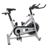 Gym Bike SRX-45 S Linea Toorx Trasmissione a cinghia Massa volanica peso 18 kg Peso max utente 125 kg bike da spinning