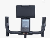 Jk534 Gym Bike elettromagnetica Trasmissione A Cinghia + Ricevitore Cardio BT + predisposizione App Zwift e Kinomap - Volano 20 Kg - Peso Max Utente 130 Kg Jk Fitness Cod.jk534