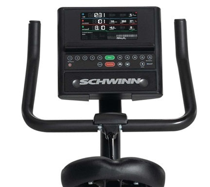 Schwinn 590U - Cyclette ergometro compatibile con App JRNY® e Kinomap® - peso max utente 150 kg -