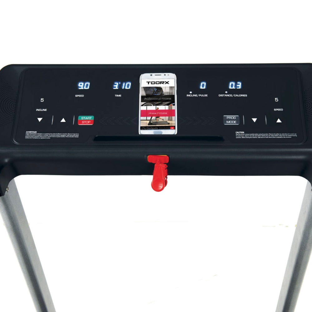 Motion Plus Tapis Roulant Toorx Inclinazione Elettrica - Piano Corsa 121 X 40 Cm - Peso Max Utente 100 Kg - Velocita' 14 Km/h Cod.motion-plus Tappeto Elettrico Palestra