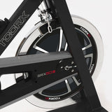 Gym Bike SRX-50 S Linea Toorx Trasmissione; a catena Massa volanica; peso 20 kg Peso max utente; 125 kg bike da spinning