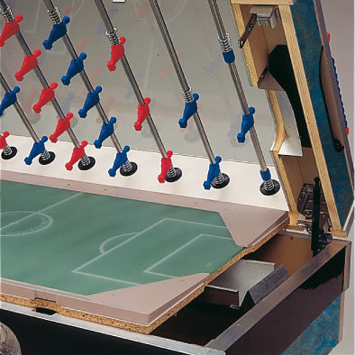 Calciobalilla da bar DELUXE Outdoor con Aste Rientranti e gettoniera Garlando con 50 Palline e Copertina Impermeabile in Omaggio cd.A-5ORCVL