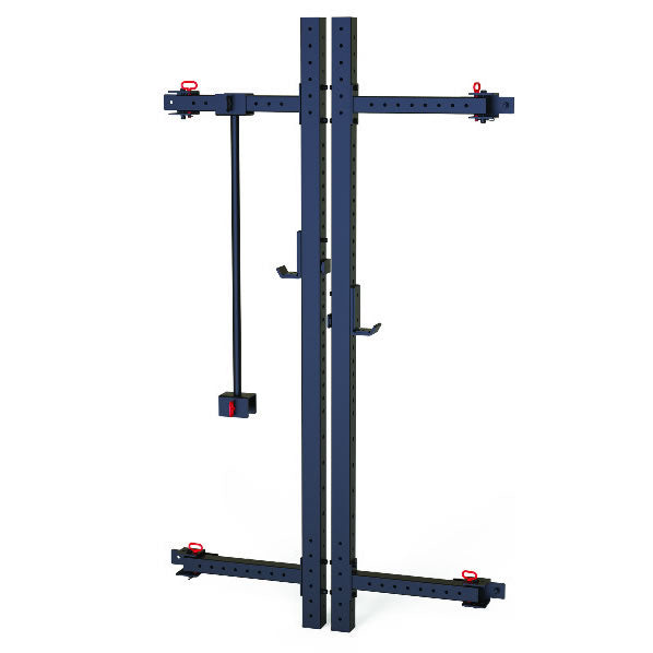 Rack a Parete Pieghevole WLX-2800 Salvaspazio Linea Toorx Professional