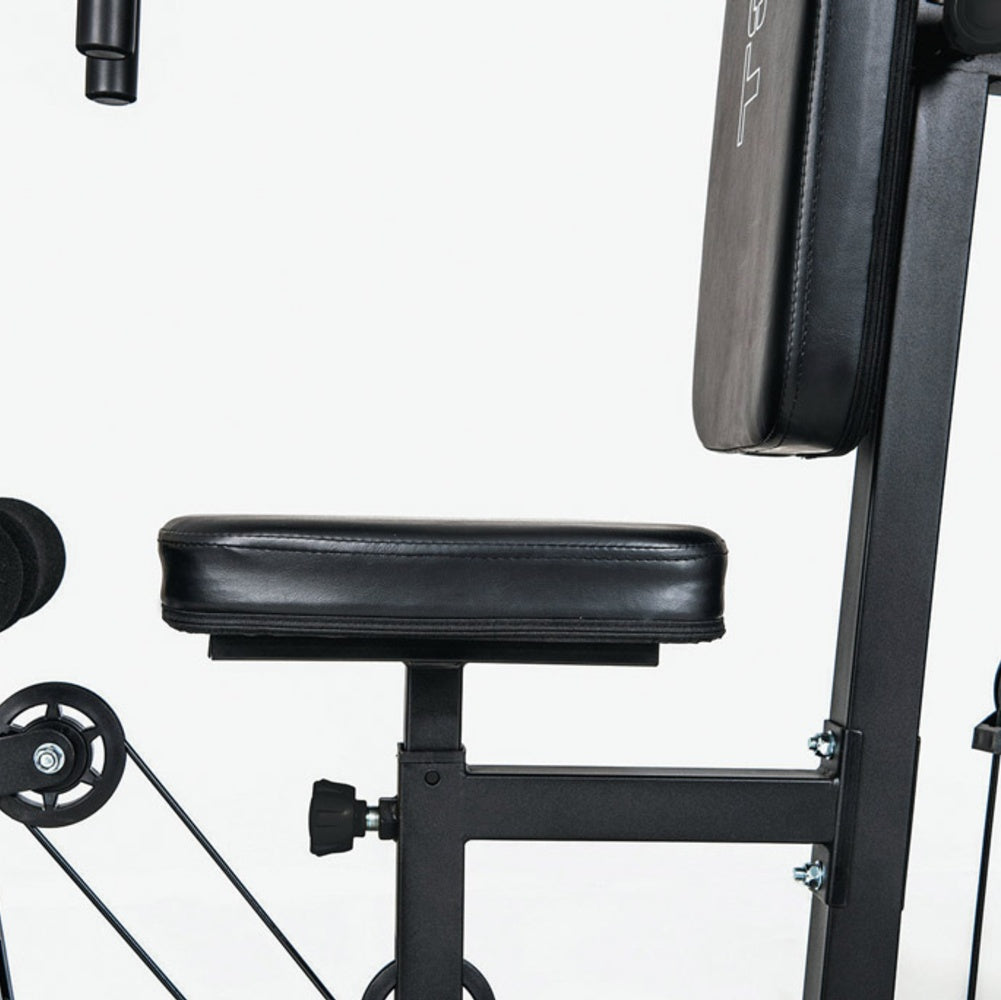 Stazione Multifunzione MSX-50 Pacco Pesi 70 kg e Pressa Gambe Regolabile Linea Toorx