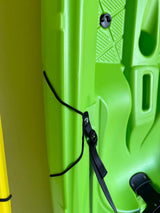 canoa monoposto GIL 2.0 BIG MAMA START - kayak da 254 cm + seggiolino + pagaia - VERDE