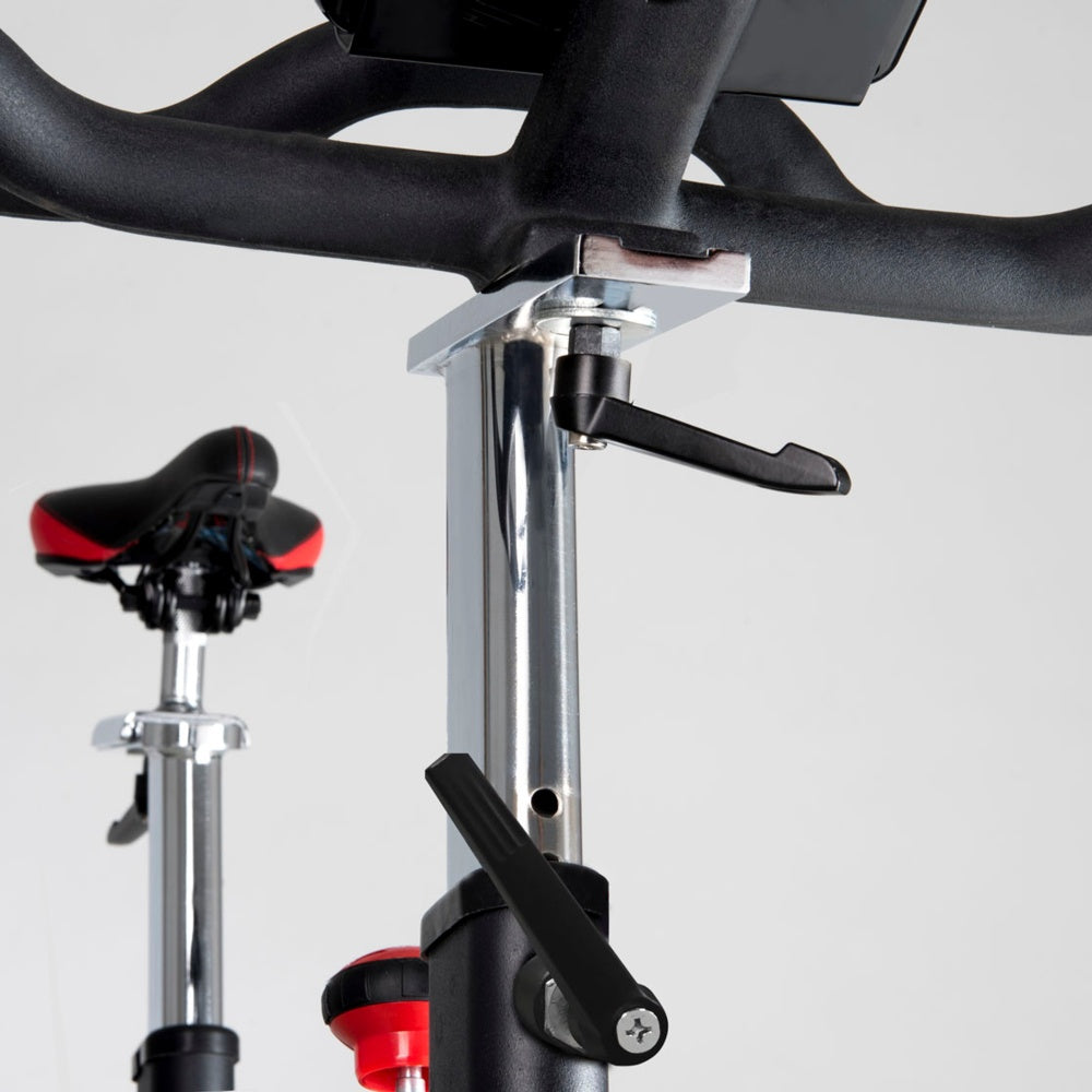 Gym Bike Elettromagnetica SRX-500 HRC Ricevitore Wireless e Fascia Cardio inclusa -APP Ready 3.0- Linea Toorx Chrono Line bike da spinning