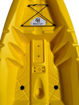 canoa monoposto GIL 2.0 BIG MAMA START - kayak da 254 cm + seggiolino + pagaia - VERDE