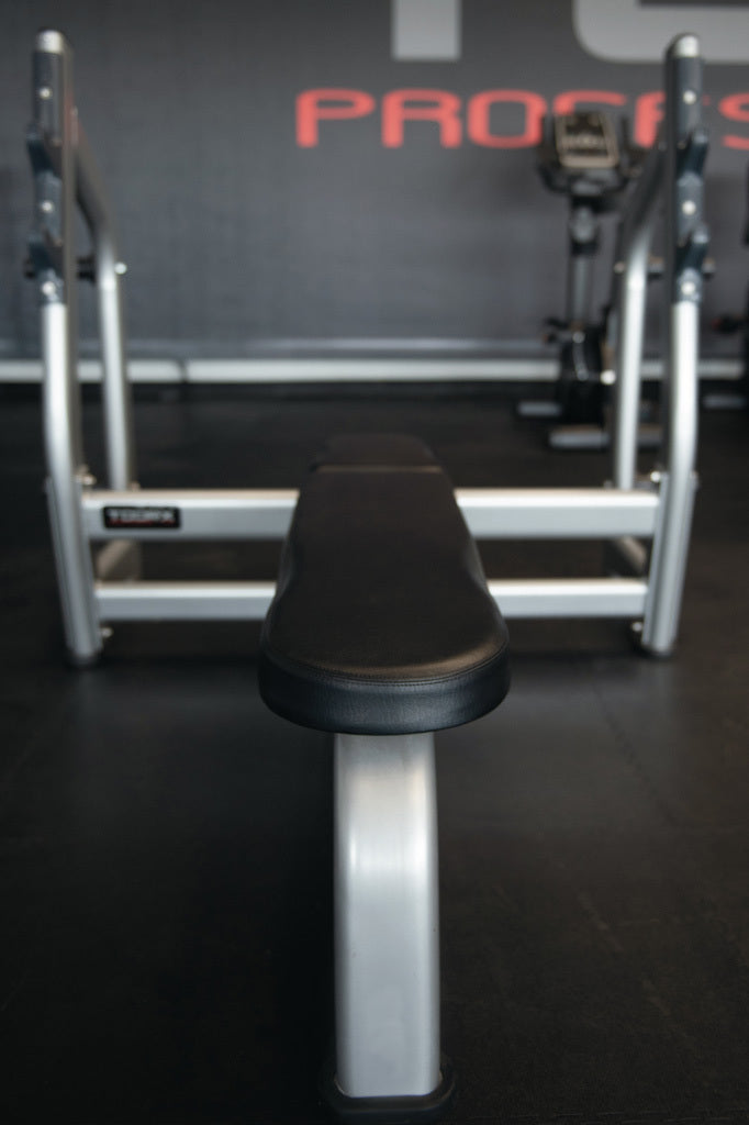 Panca Piana Olympic WBX b3400 LINEA TOORX STRENGTH PROFESSIONALE Colore Nero
