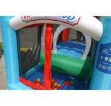 Gioco Gonfiabile Happy Casa Art.9315 - Mis 270 X 250 Cm Motore Incluso Offerta Giochi Gonfiabili In Vendita Su Timesport24