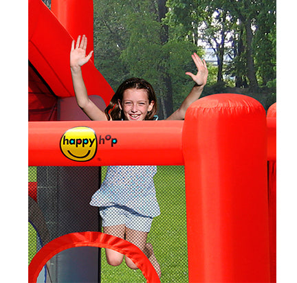 Gioco Gonfiabile Happy Casa Art.9315 - Mis 270 X 250 Cm Motore Incluso Offerta Giochi Gonfiabili In Vendita Su Timesport24