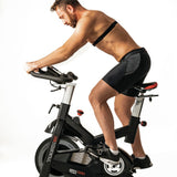 Gym Bike Elettromagnetica SRX-500 HRC Ricevitore Wireless e Fascia Cardio inclusa -APP Ready 3.0- Linea Toorx Chrono Line bike da spinning