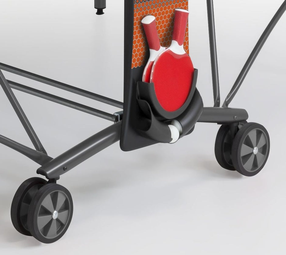 Tavolo Ping Pong Performance Outdoor Grigio cod.C-380E Garlando con 4 Racchette e 18 Palline In Omaggio