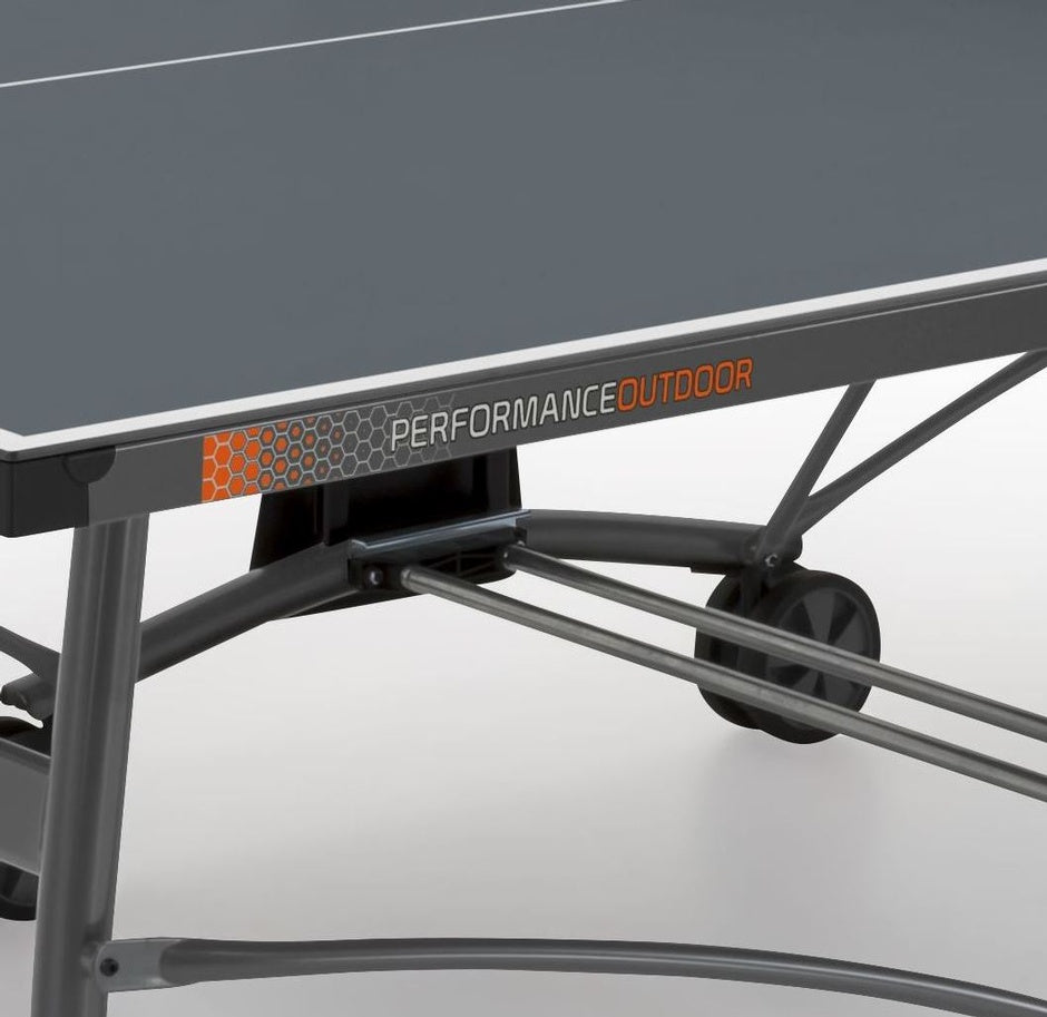 Tavolo Ping Pong Performance Outdoor Grigio cod.C-380E Garlando con 4 Racchette e 18 Palline In Omaggio