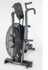 TOORX BRX-AIR-CROSS-PRO Cyclette Ad aria Linea Vertical Con Ricevitore fascia cardio integrato - peso max utente 150 kg