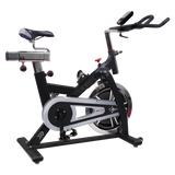 Gym Bike SRX-70 S con Ricevitore Wireless Linea Toorx Trasmissione; a cinghia Massa volanica; peso 22 kg Peso max utente; 125 kg bike da spinning