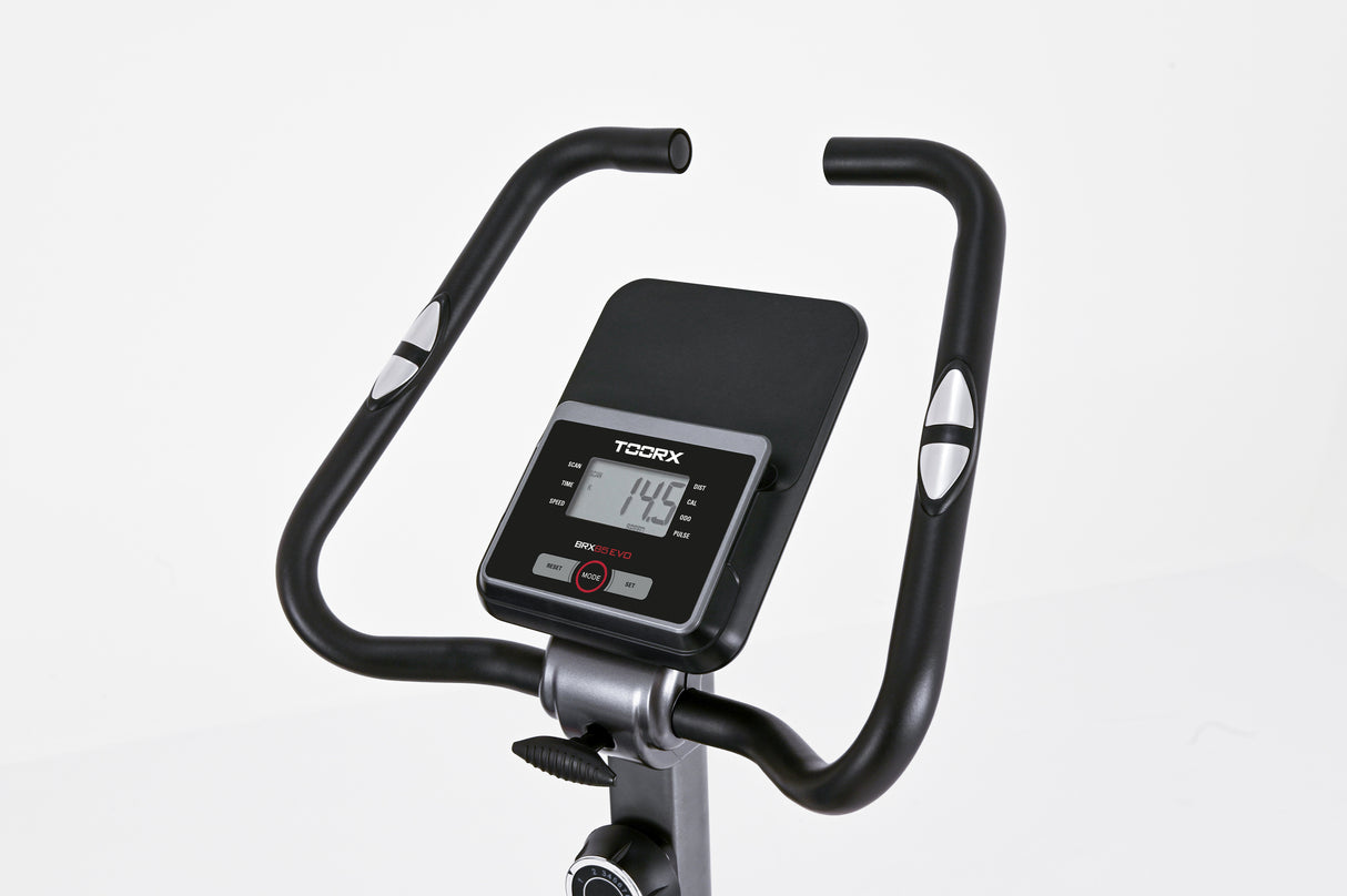 Brx-85 EVO Cyclette Toorx Cod.brx-85EVO Accesso facilitato - volano 10 kg - peso max utente 120 kg - bici da camera