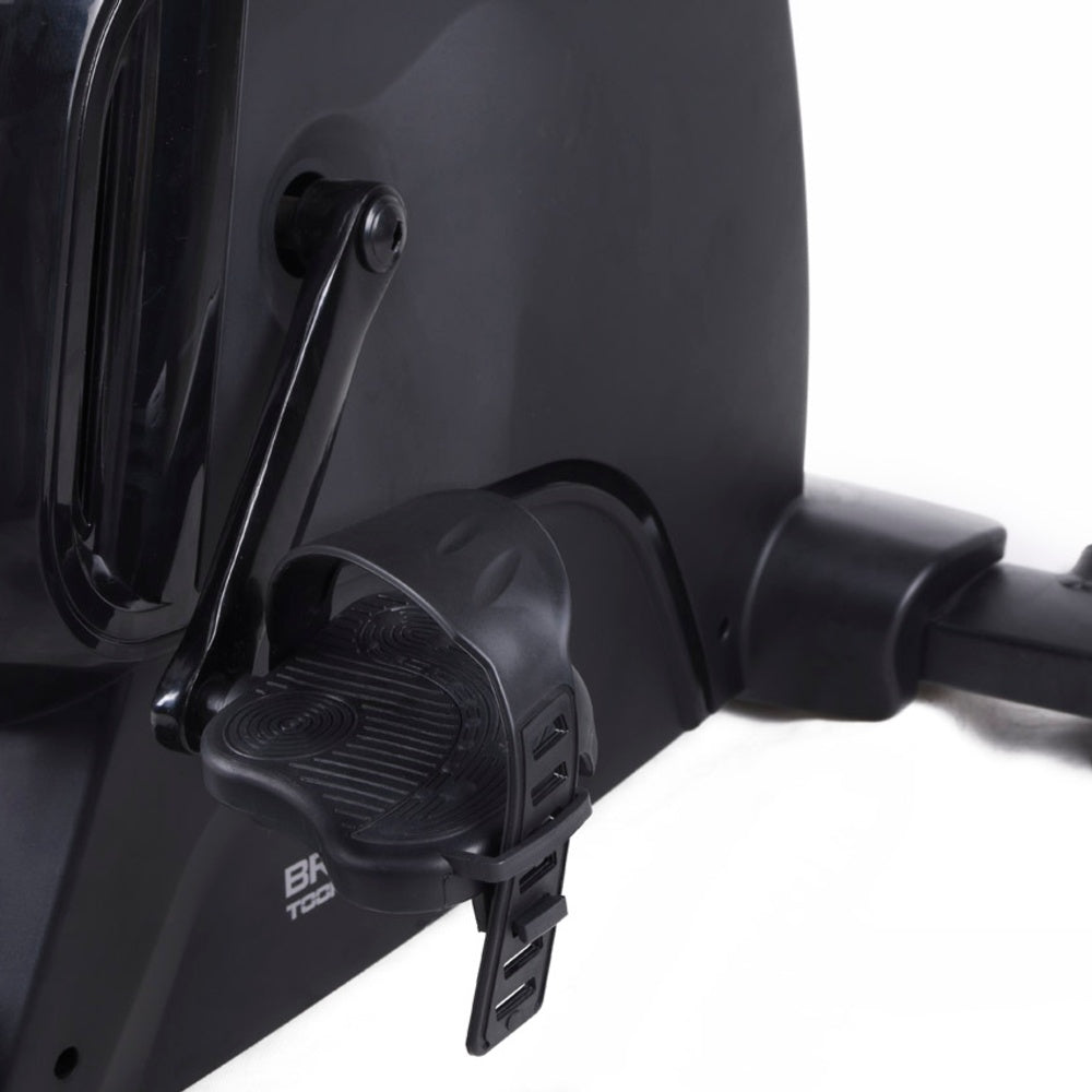 Brx r300 Ergo cyclette orizzontale elettromagnetica Ergometro con ricevitore wireless - iConsole+App compatibile Zwift - volano 16 kg - peso max utente 150 kg Toorx