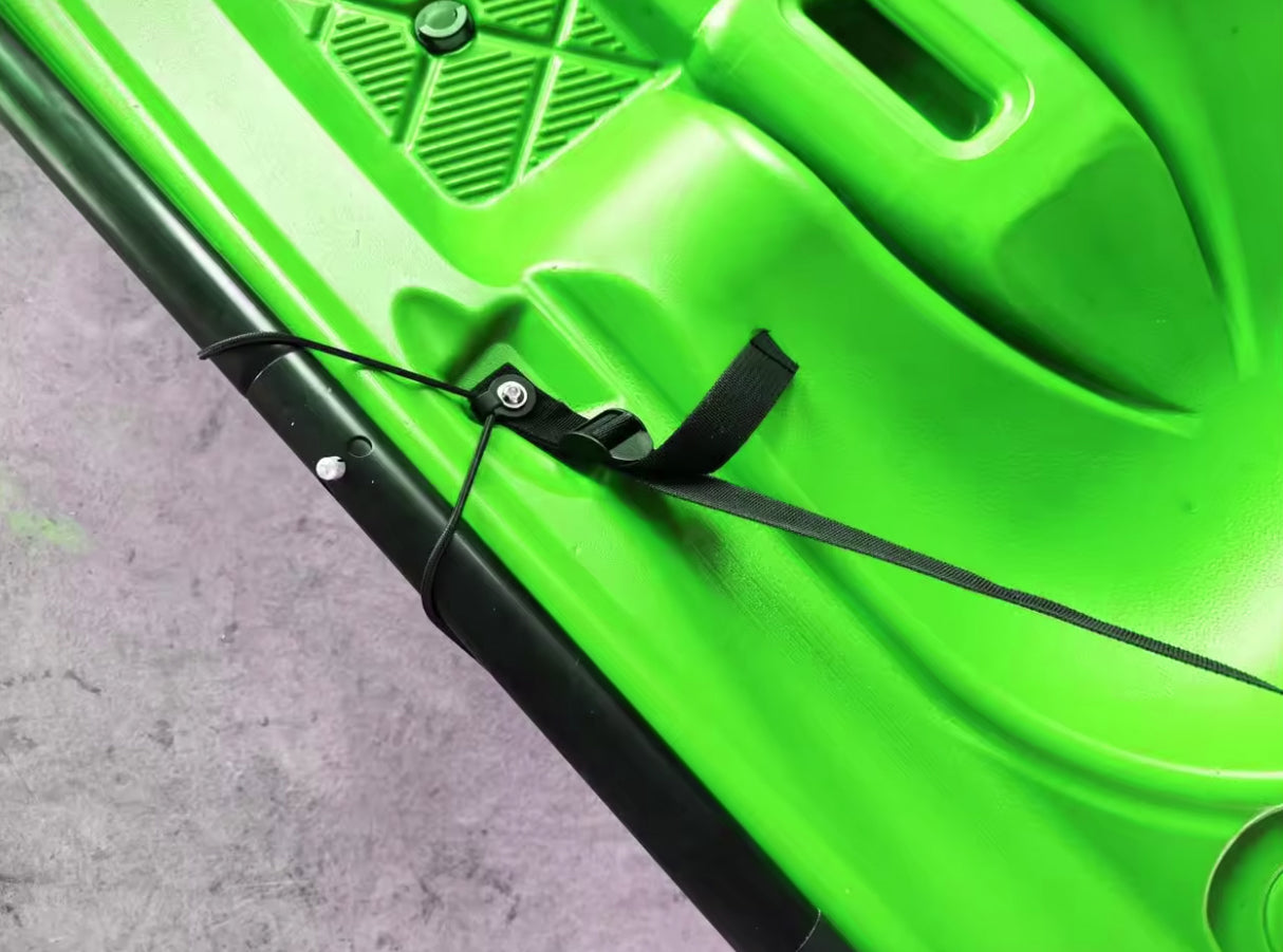 GIL 2.0 BIG MAMA KAYAK - canoa monoposto da 254 cm + seggiolino + pagaia