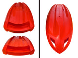 Kayak Monoposto Jolly 2.0 Big Mama Kayak canoa 260 cm + 1 gavone + 1 seggiolino (PACK 2) Made in Italy - ARANCIONE