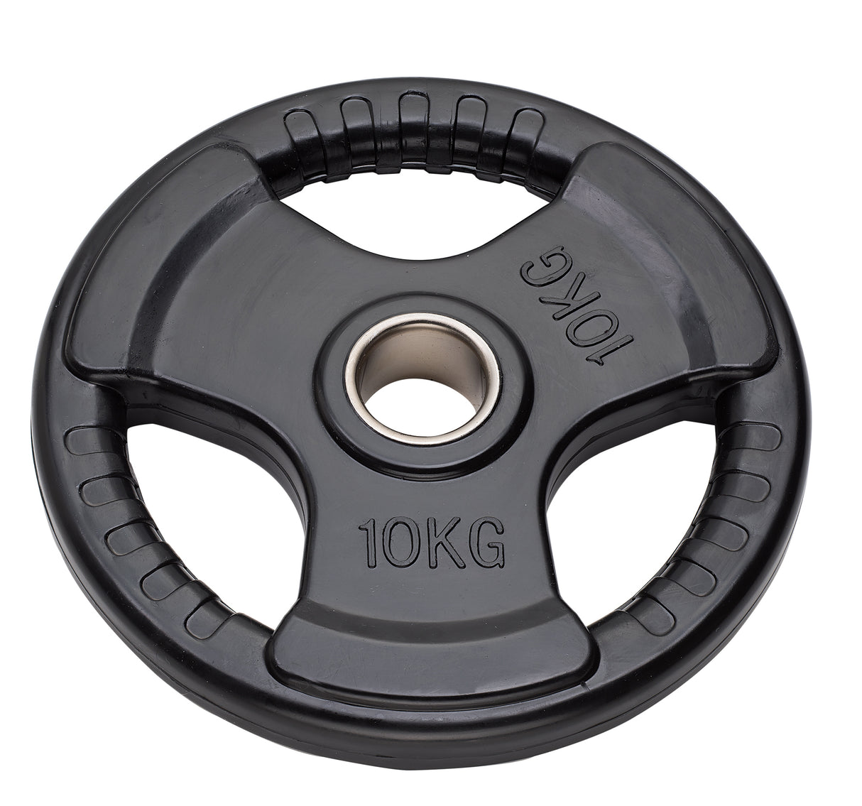Disco Olimpico Gommato Ruviso Tri-Grip - foro 50 mm - DGGD-P