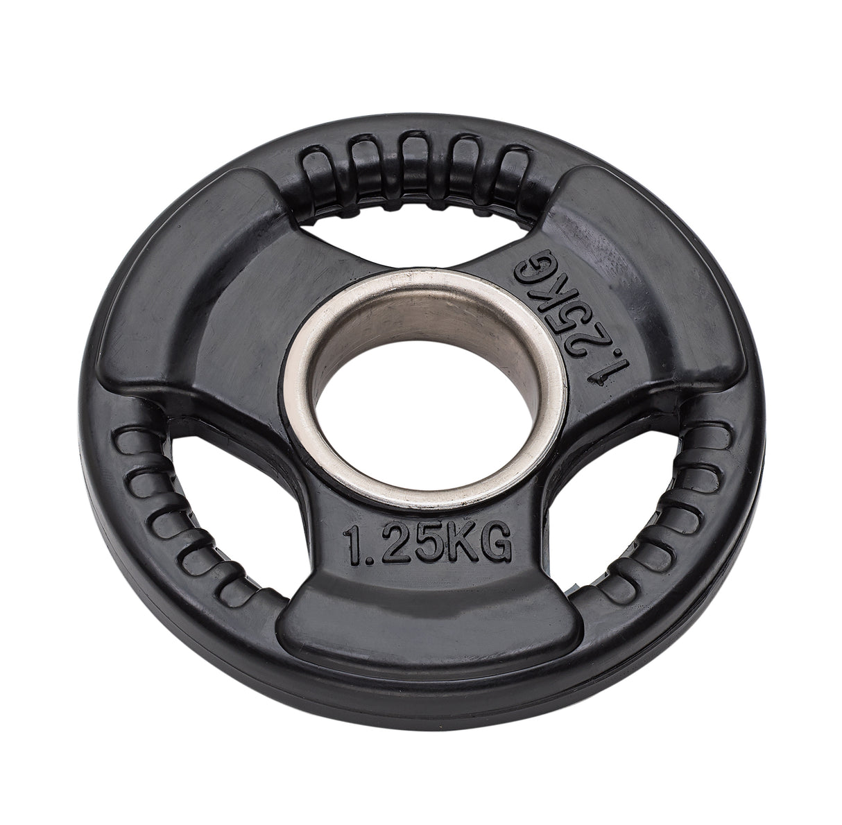 Disco Olimpico Gommato Ruviso Tri-Grip - foro 50 mm - DGGD-P