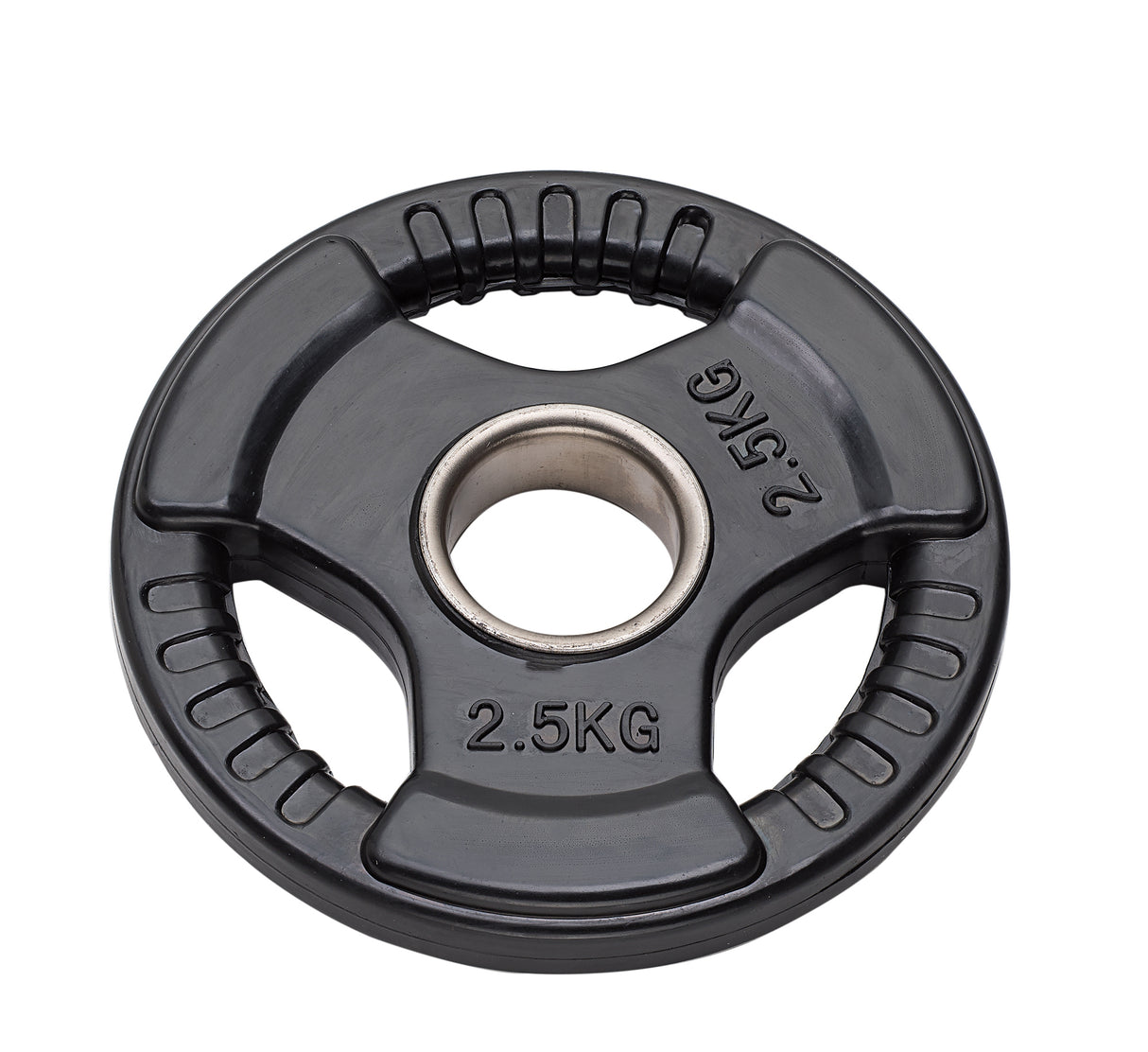 Disco Olimpico Gommato Ruviso Tri-Grip - foro 50 mm - DGGD-P