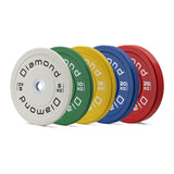 Disco Bumper Competizione Pro - diam. 45 cm - Monoblocco centrale in acciaio pieno - Linea Diamond  - Cod. DOCD-PN