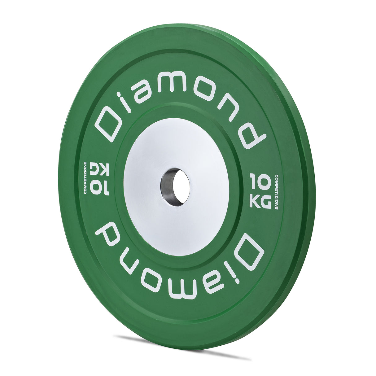 Disco Bumper Competizione Pro - diam. 45 cm - Monoblocco centrale in acciaio pieno - Linea Diamond  - Cod. DOCD-PN