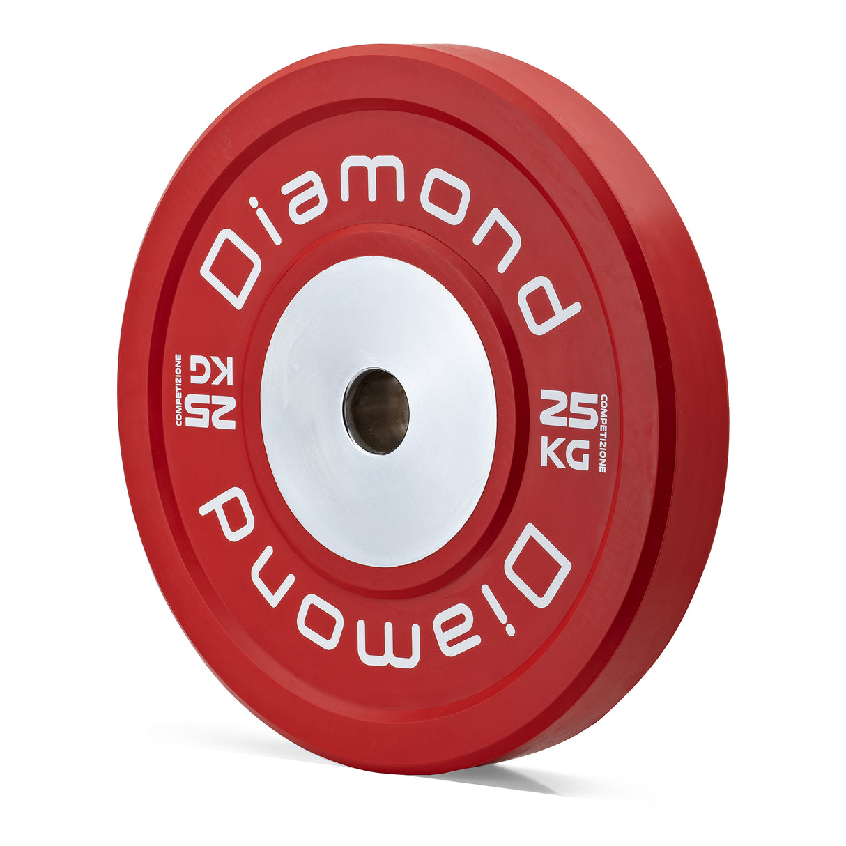 Disco Bumper Competizione Pro - diam. 45 cm - Monoblocco centrale in acciaio pieno - Linea Diamond  - Cod. DOCD-PN