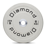 Disco Bumper Competizione Pro - diam. 45 cm - Monoblocco centrale in acciaio pieno - Linea Diamond  - Cod. DOCD-PN