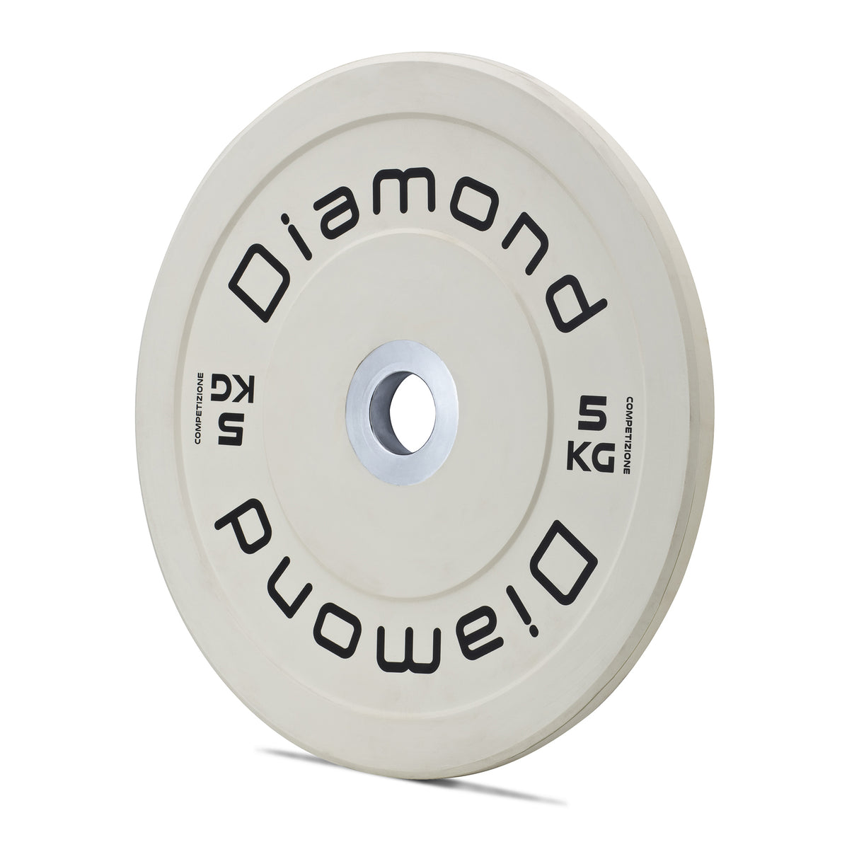 Disco Bumper Competizione Pro - diam. 45 cm - Monoblocco centrale in acciaio pieno - Linea Diamond  - Cod. DOCD-PN