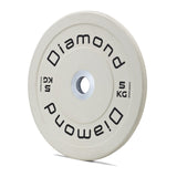 Disco Bumper Competizione Pro - diam. 45 cm - Monoblocco centrale in acciaio pieno - Linea Diamond  - Cod. DOCD-PN