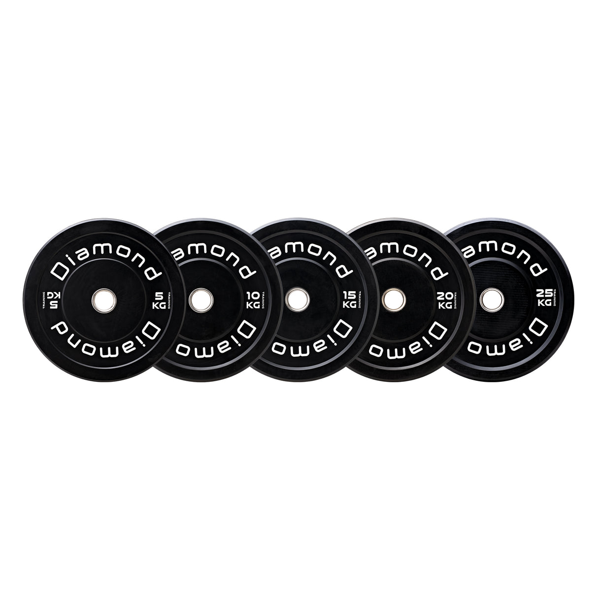 Disco Bumper Training Pro - diam. 45 cm - con boccolaInox svasata - Linea Diamond - Cod. DOTD-PN