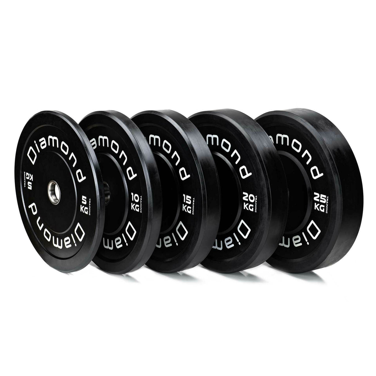 Disco Bumper Training Pro - diam. 45 cm - con boccolaInox svasata - Linea Diamond - Cod. DOTD-PN