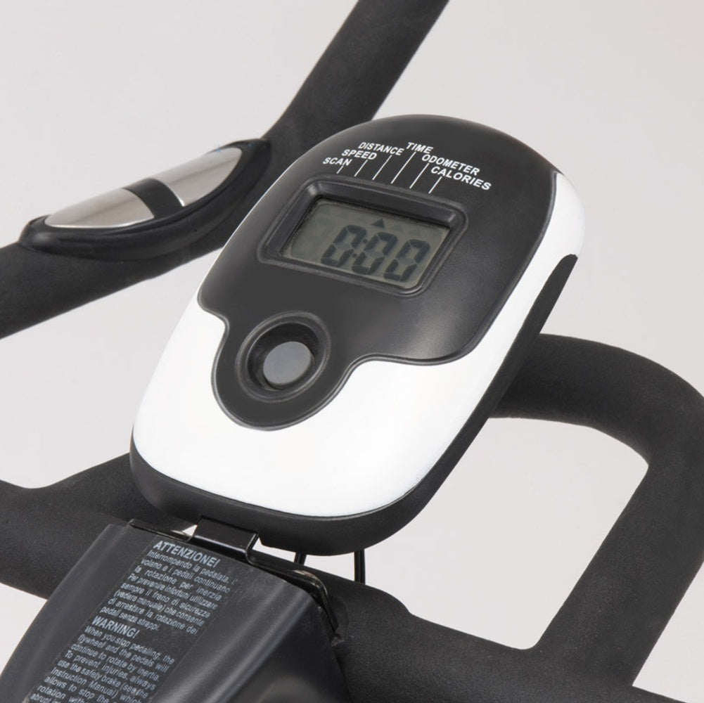Gym Bike SRX-50 S Linea Toorx Trasmissione; a catena Massa volanica; peso 20 kg Peso max utente; 125 kg bike da spinning