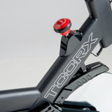 Gym Bike SRX-75 con Ricevitore Wireless Linea Toorx Trasmissione a cinghia Massa volanica peso 22 kg Peso massimo utilizzatore; 130 kg bike da spinning