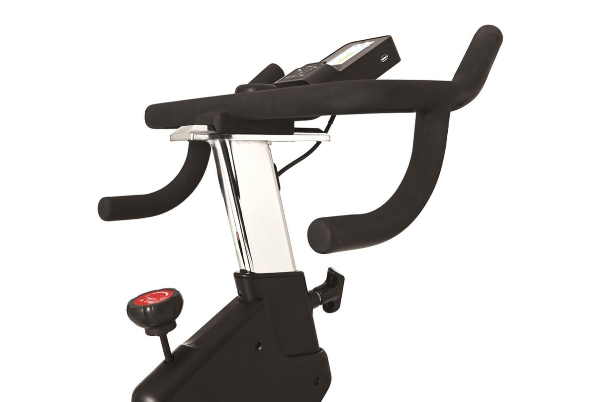 PROMO Gym Bike SRX-EVOLVE HRC elettromagnetica con ricevitore wireless e fascia cardio inclusa TOORX - APP READY. iConsole+ Kinomap+ Zwift
